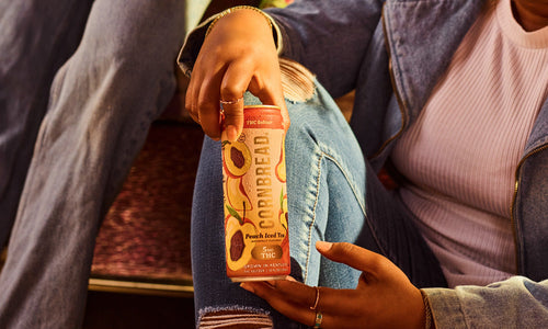 Peach Cider Punch - Seltzer Mocktail Recipes