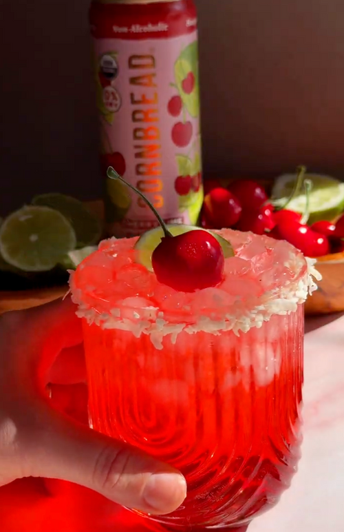 Coconut Cherry Limeade Spritz