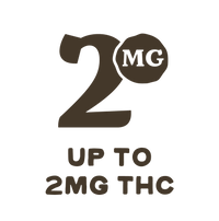 Up to 2mg THC