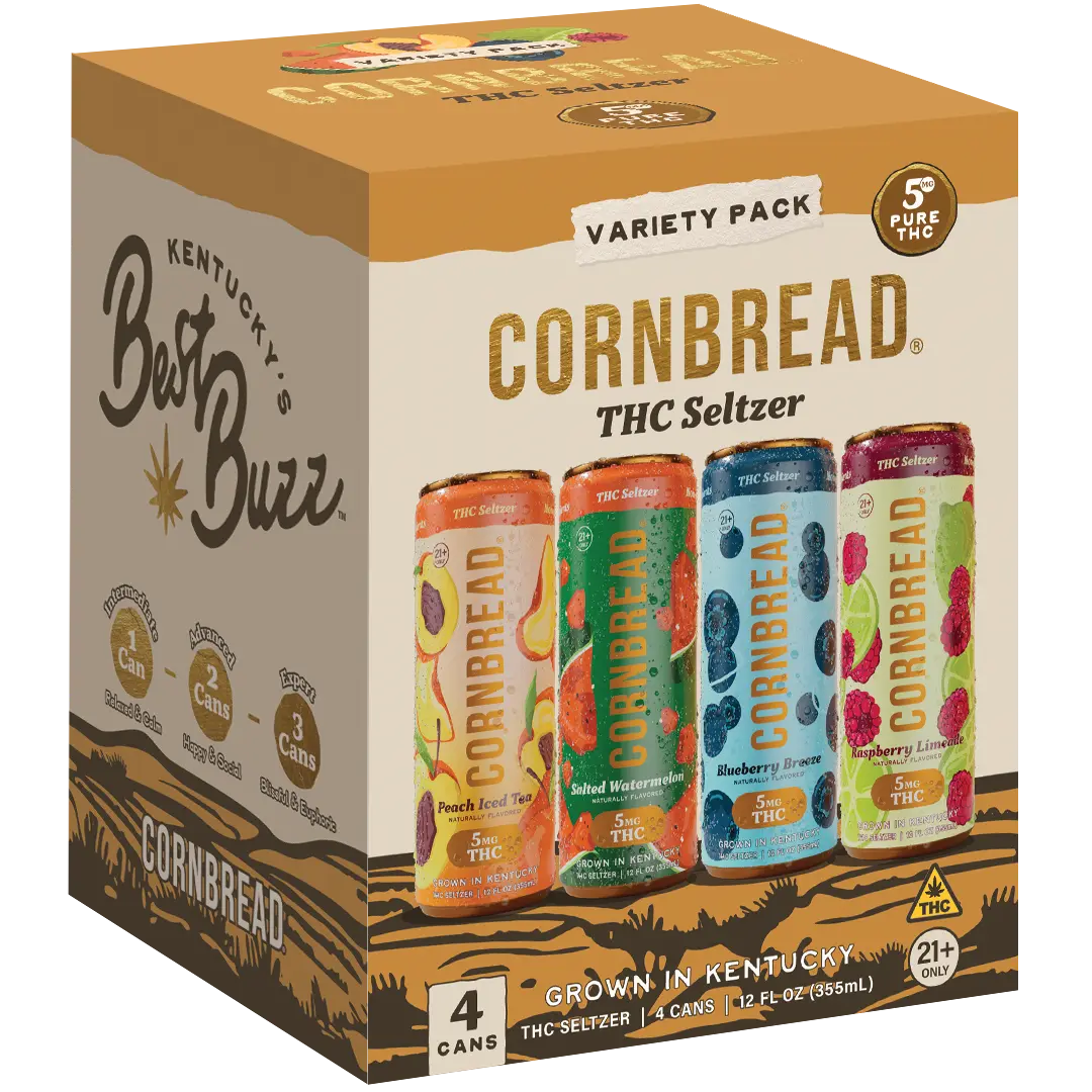 Variety Pack THC Seltzer, 5mg