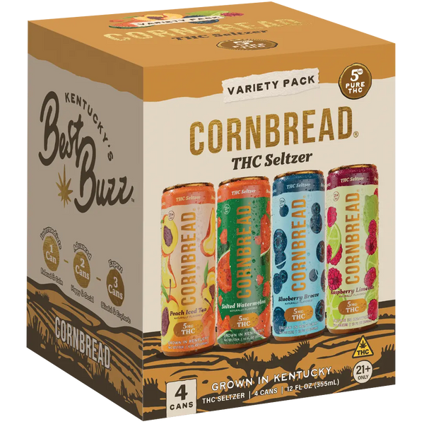 Variety Pack THC Seltzer, 5mg