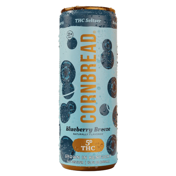 THC Seltzer Blueberry Breeze