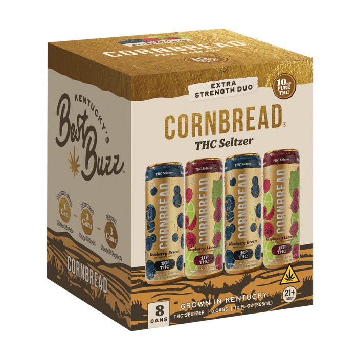 Variety Pack THC Seltzer, 10mg – Cornbread Hemp®