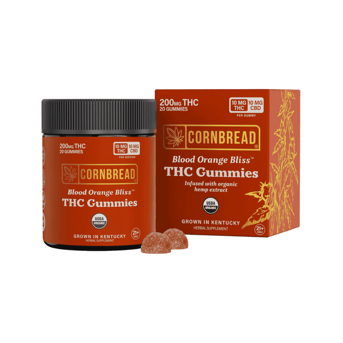 Blood Orange Bliss THC Gummies, 10mg