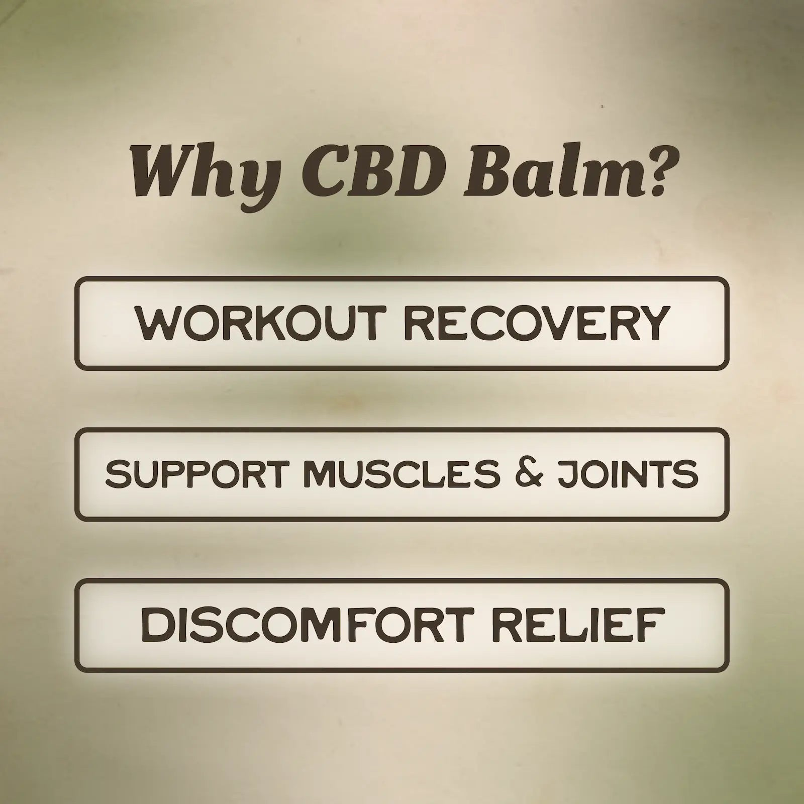 CBD Balm
