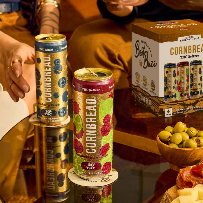 Variety Pack THC Seltzer, 10mg – Cornbread Hemp®
