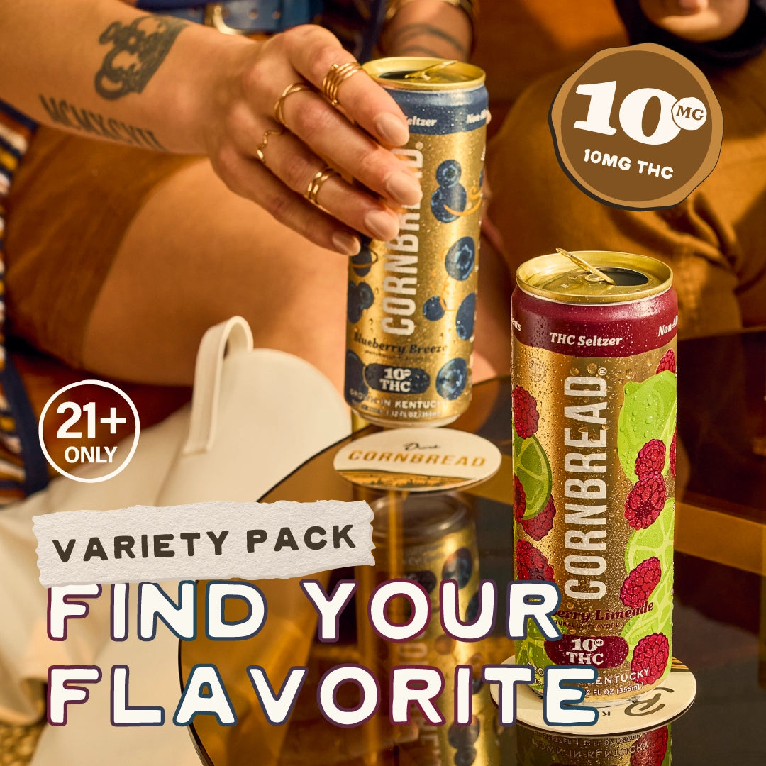 THC Seltzer Variety Pack 10mg