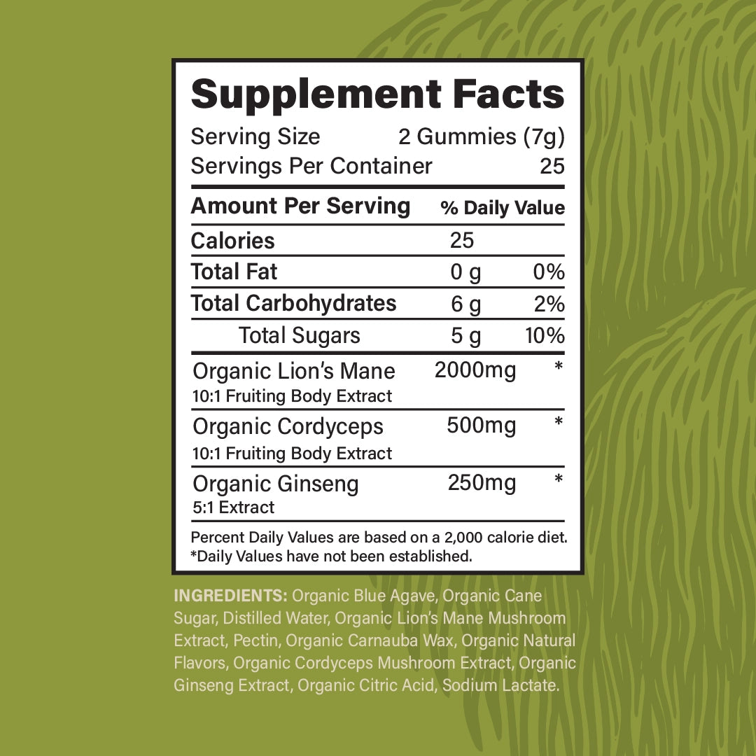 Focus Mushroom Gummies