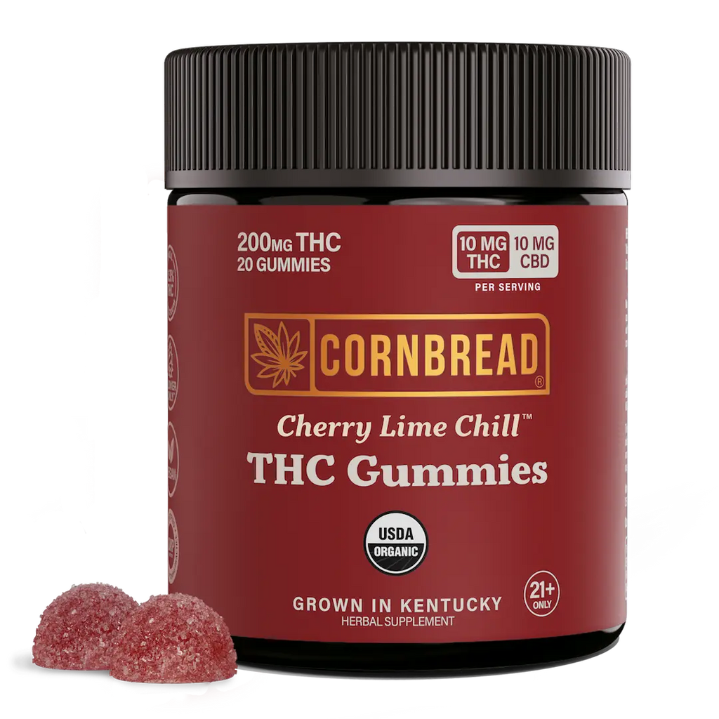 Cherry Lime Chill THC Gummies, 10mg