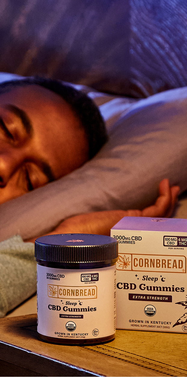 CBD Sleep Products - Buy CBD for Sleep - Cornbread Hemp CBD Sleep Products - Buy CBD for Sleep - Cornbread Hemp