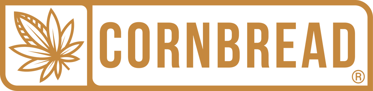 Cornbread Label Color Cornbread Hemp Logo