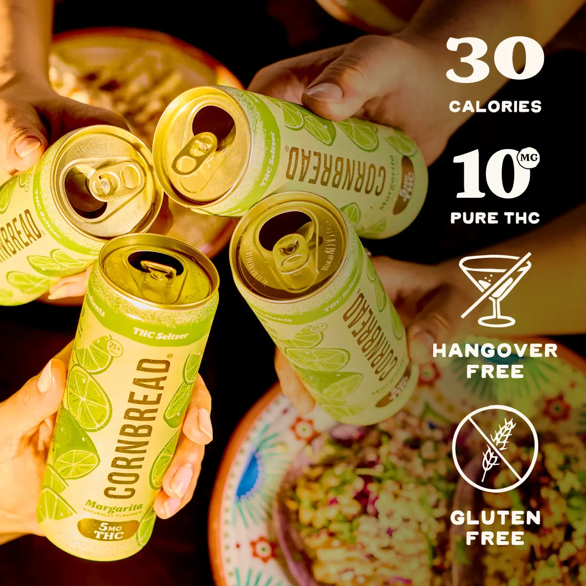 Margarita THC Seltzer, 10mg