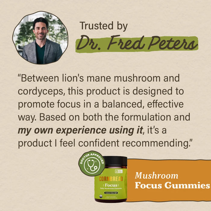 doctor approved mushroom focus gummies