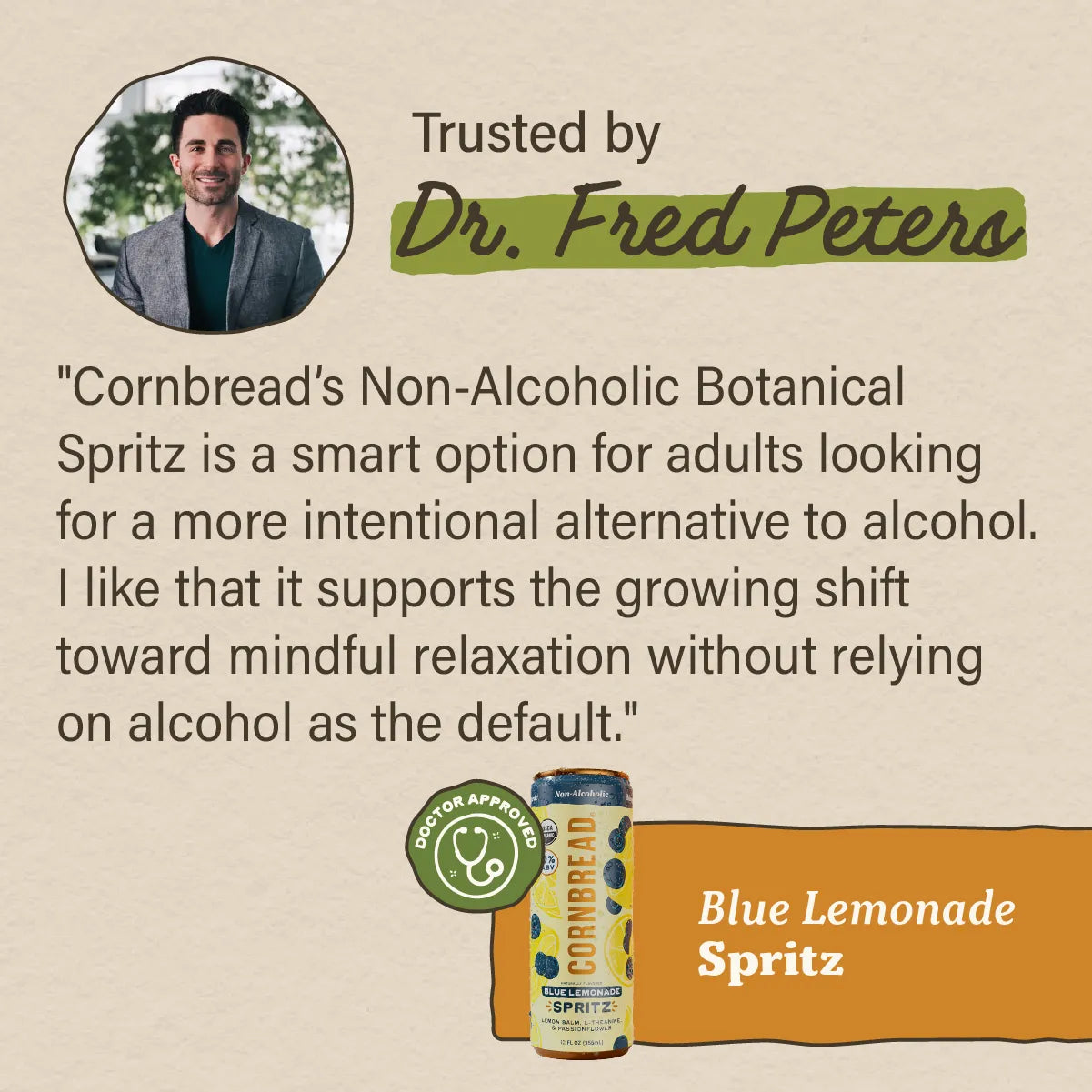 Blue Lemonade Social Spritz
