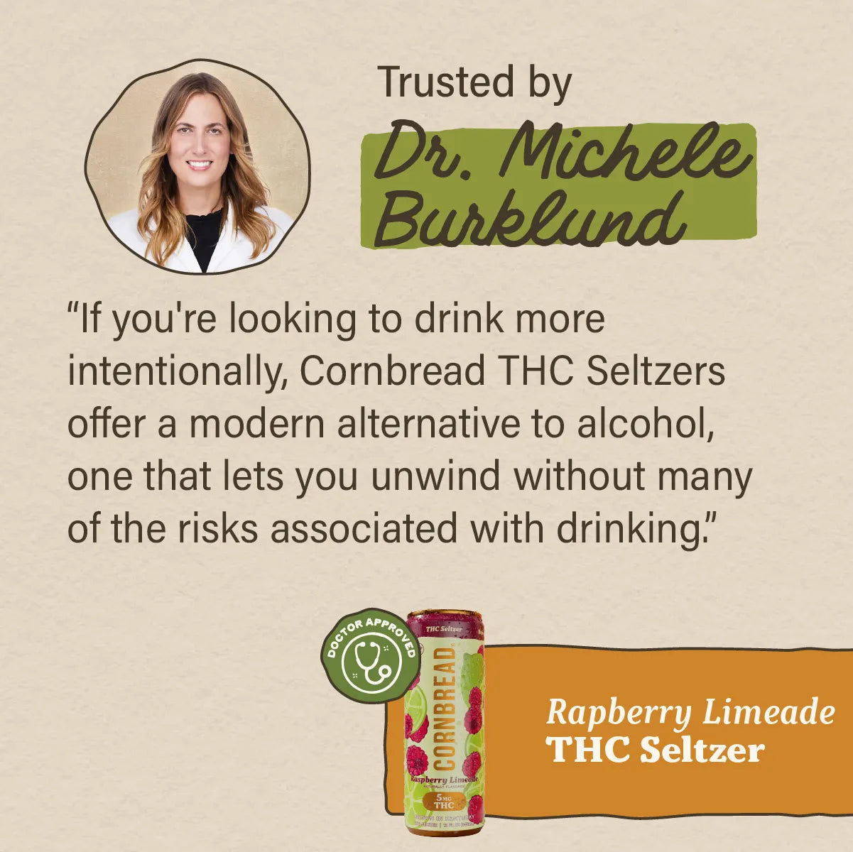 Raspberry Limeade THC Seltzer, 5mg