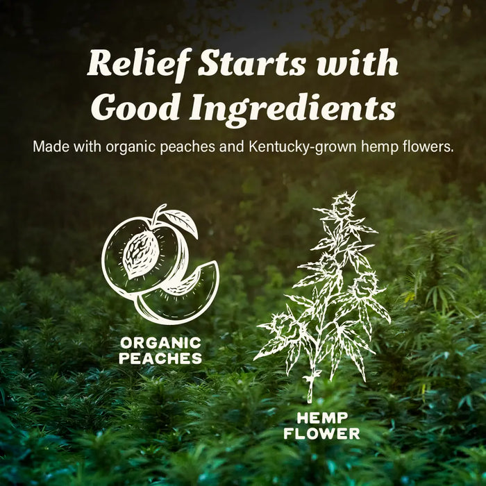 Peach CBD Gummies