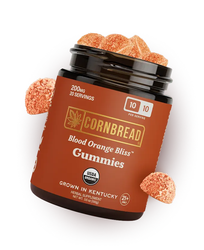 Blood Orange Bliss THC Gummies, 10mg