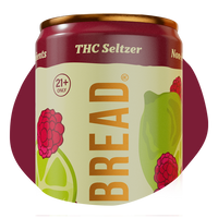 Raspberry Limeade THC Seltzer, 5mg