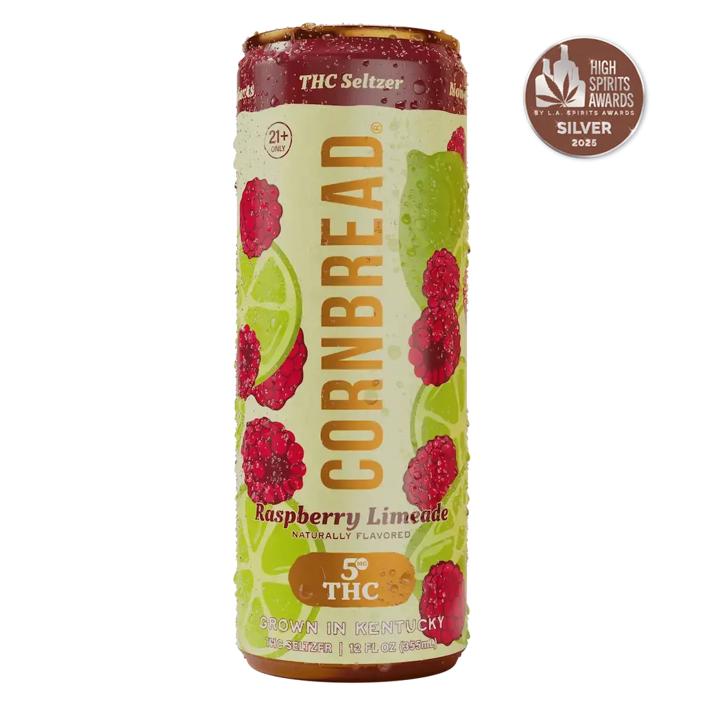 Raspberry Limeade THC Seltzer, 5mg