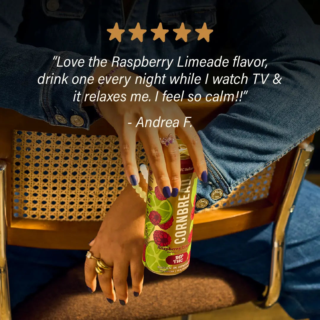 Raspberry Limeade THC Seltzer, 10mg