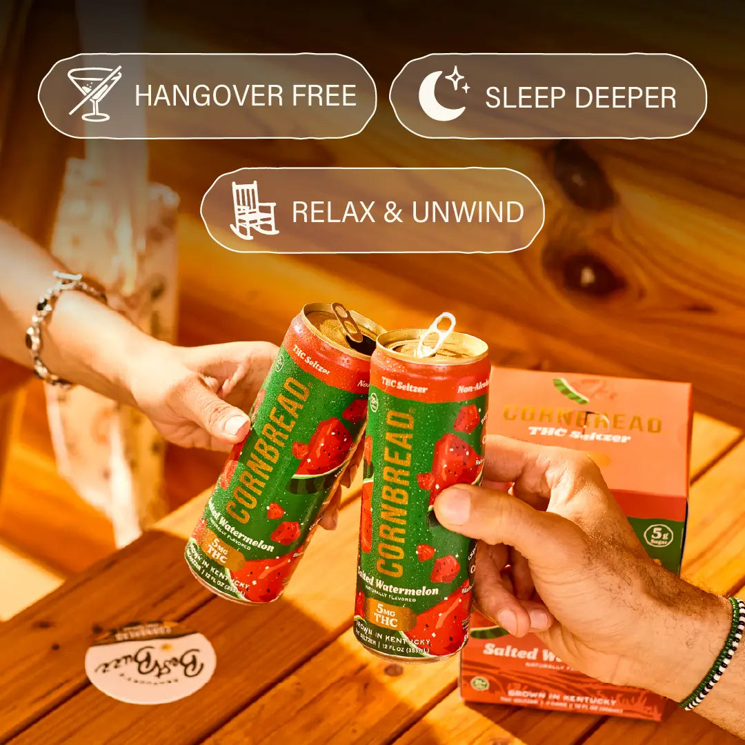 Salted Watermelon THC Seltzer, 5mg