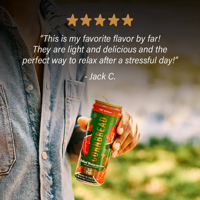 Salted Watermelon THC Seltzer, 5mg