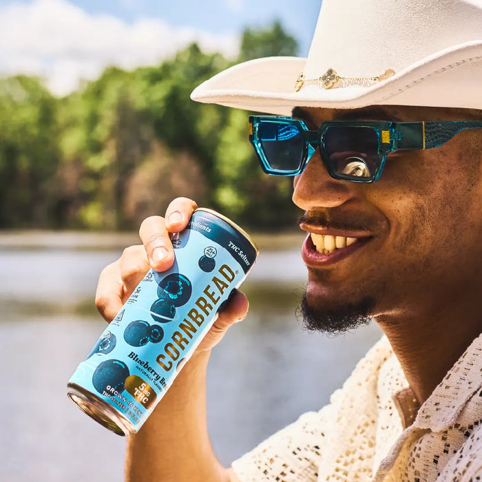 Blueberry Breeze THC Seltzer, 5mg – Cornbread Hemp®