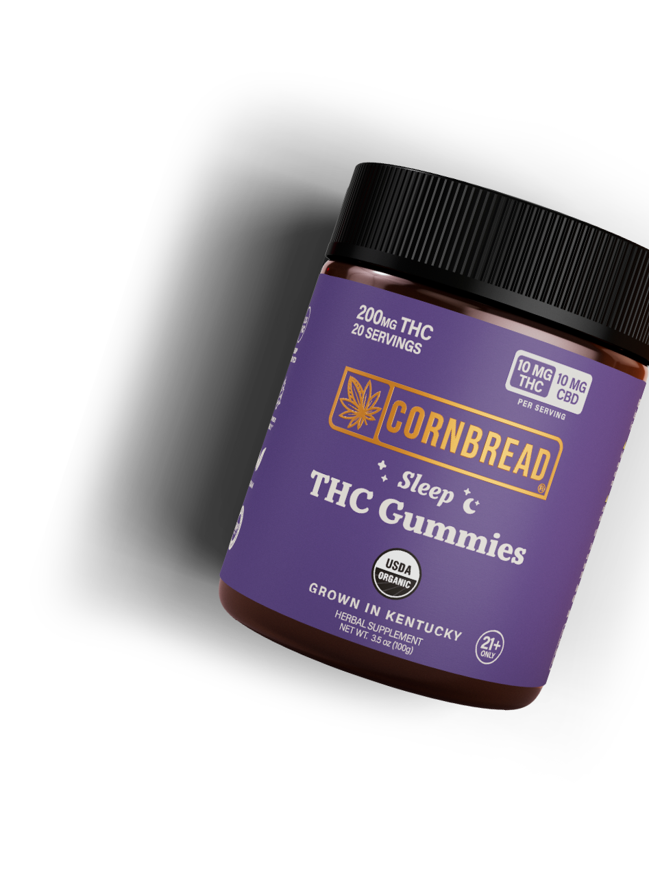 Sleep THC Gummies Cornbread Hemp