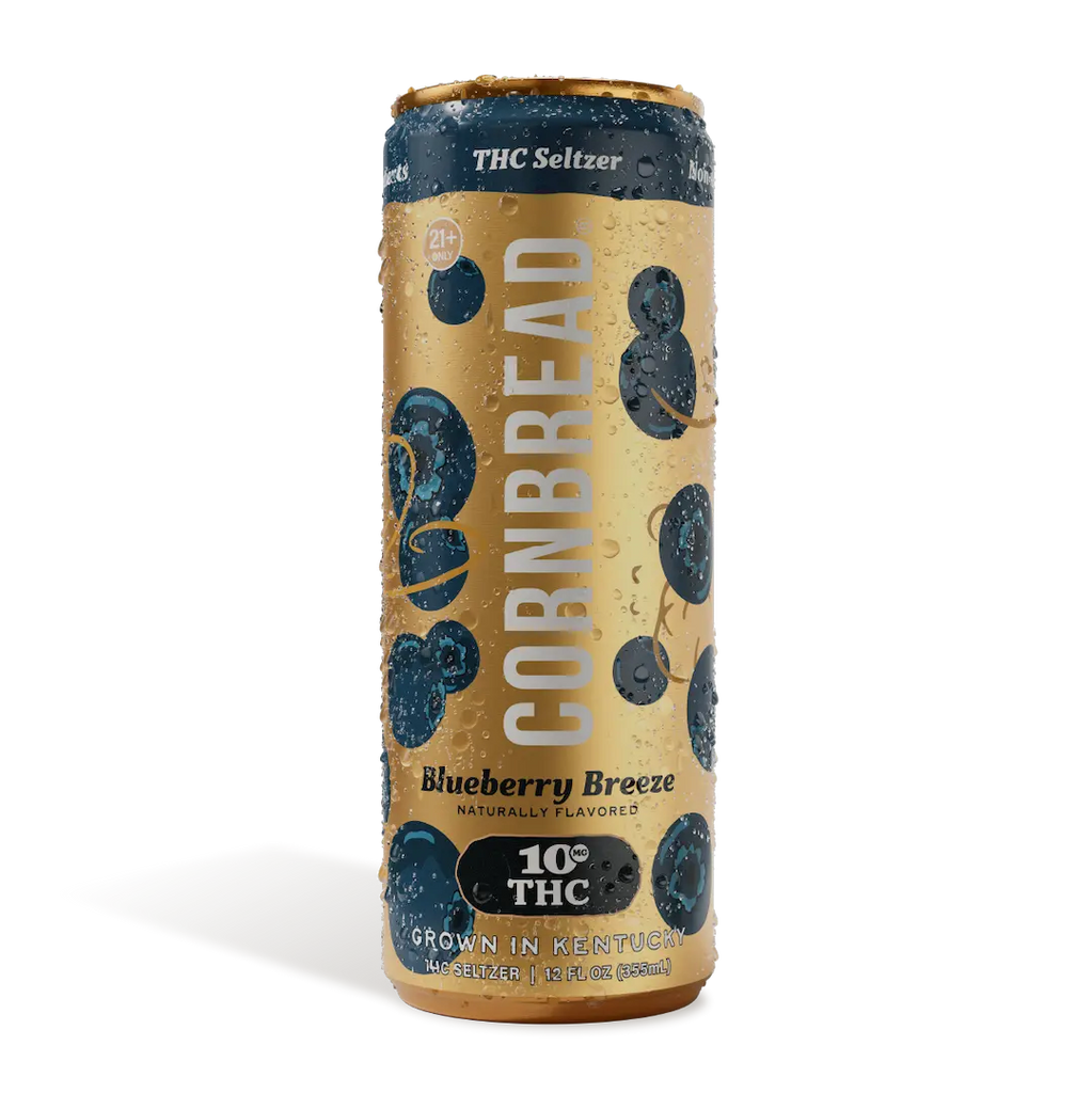 Blueberry Breeze THC Seltzer, 10mg