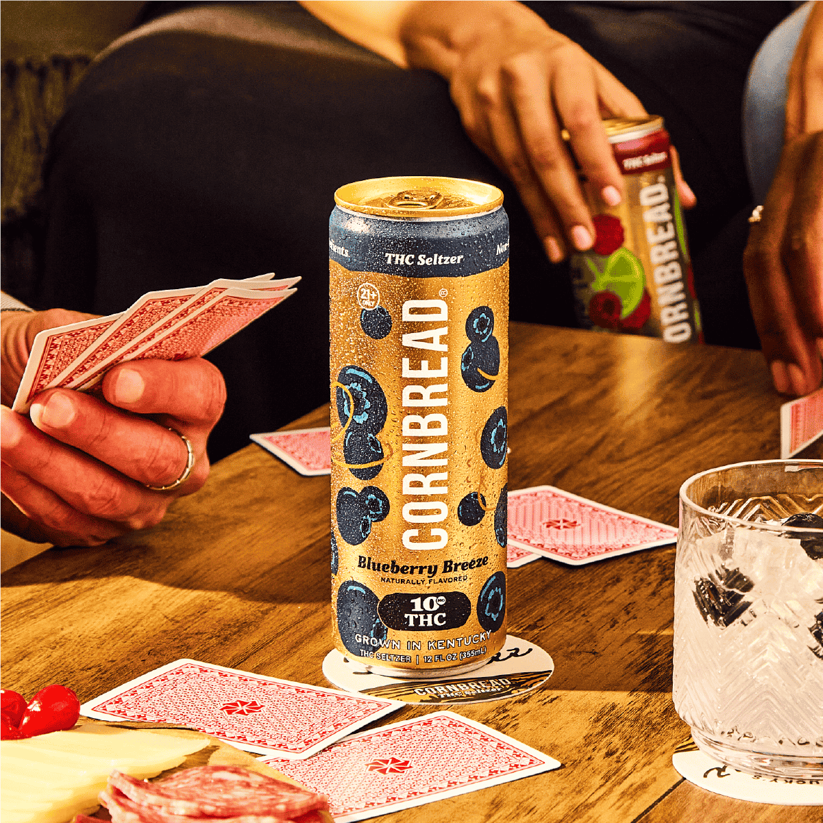 Blueberry Breeze THC Seltzer, 10mg