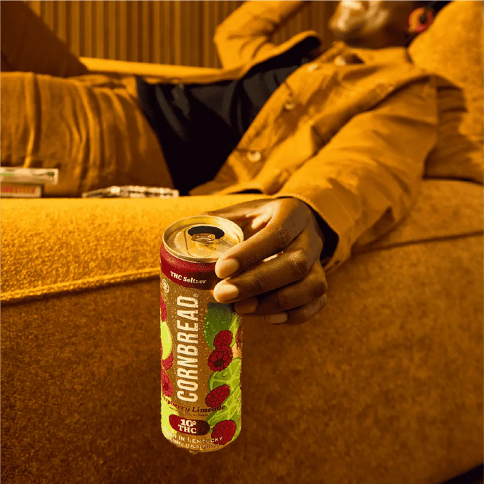 THC Seltzer Raspberry Lemonade