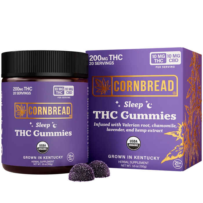 THC Sleep Gummies, 10mg