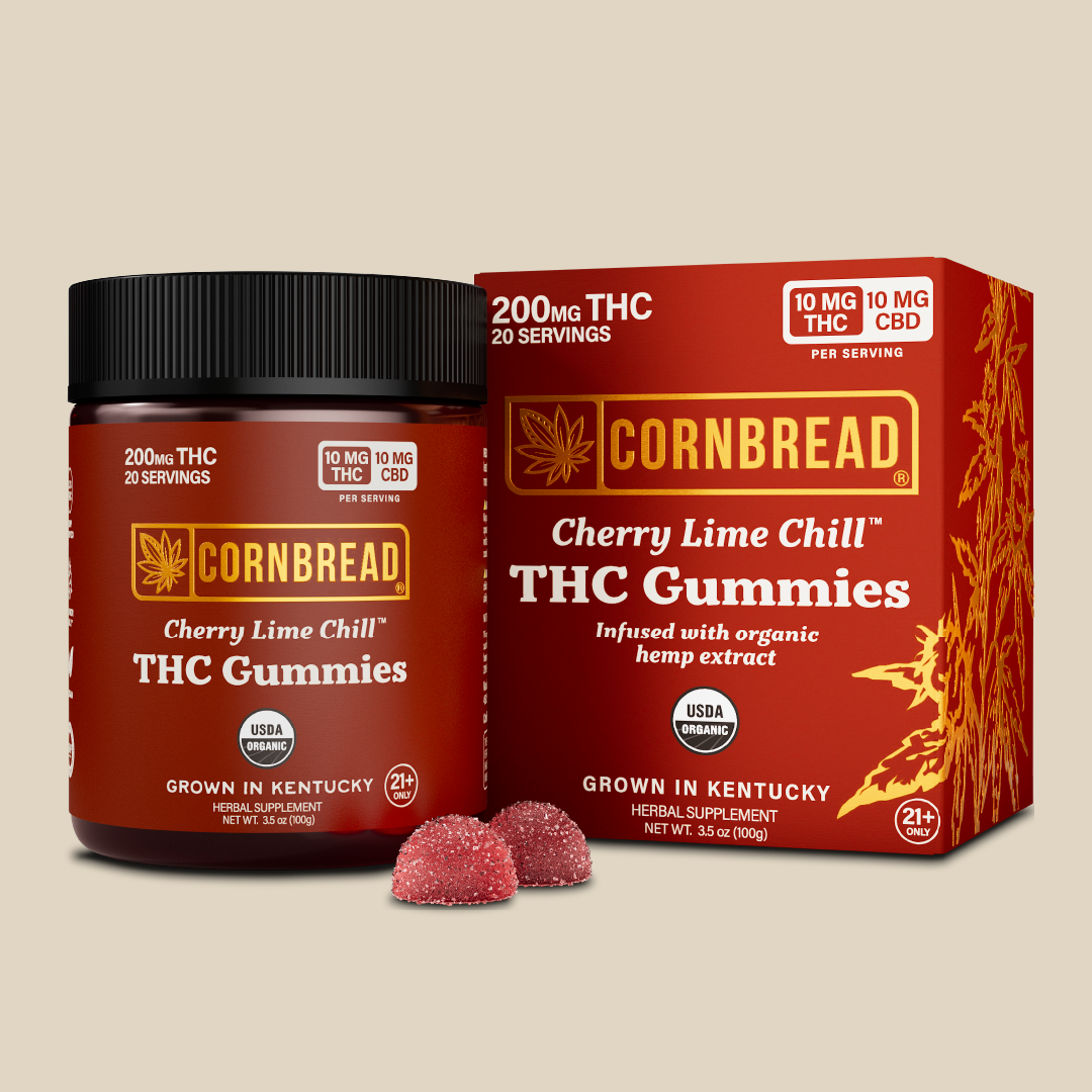 Cherry Lime Chill THC Gummies, 10mg