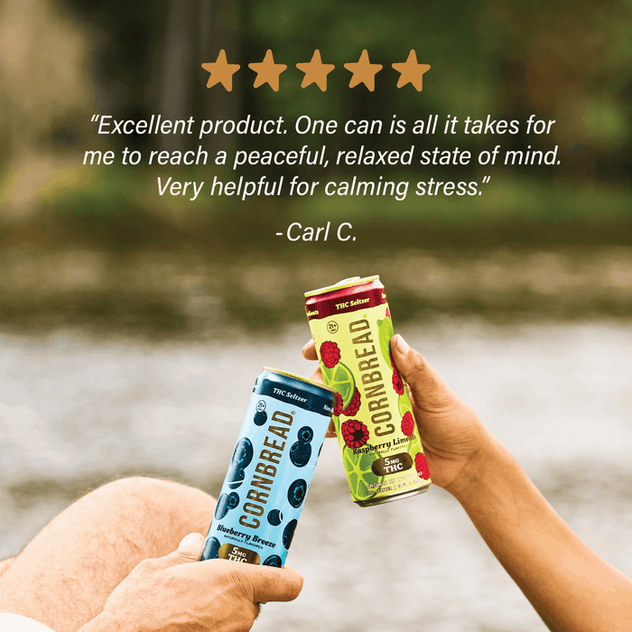 Variety Pack THC Seltzer 5mg - 4 Pack