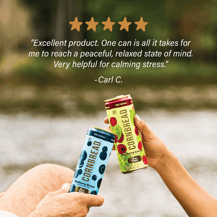 Variety Pack THC Seltzer, 5mg – Cornbread Hemp®