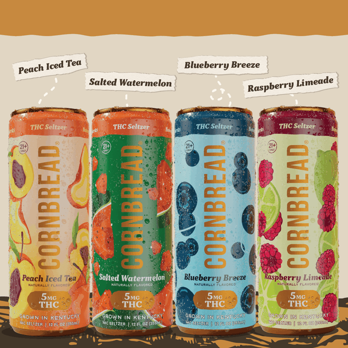 Variety Pack THC Seltzer - 4 Pack
