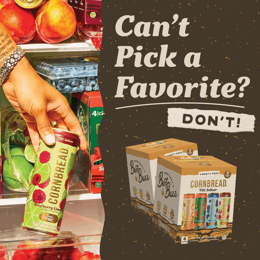 Variety Pack THC Seltzer - 4 Pack