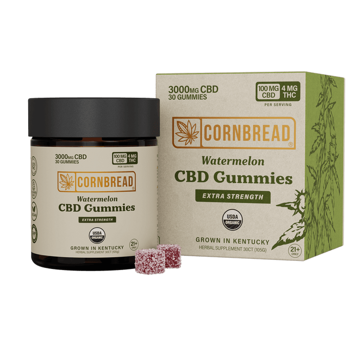 Cornbread Hemp 3000mg CBD Watermelon Gummies