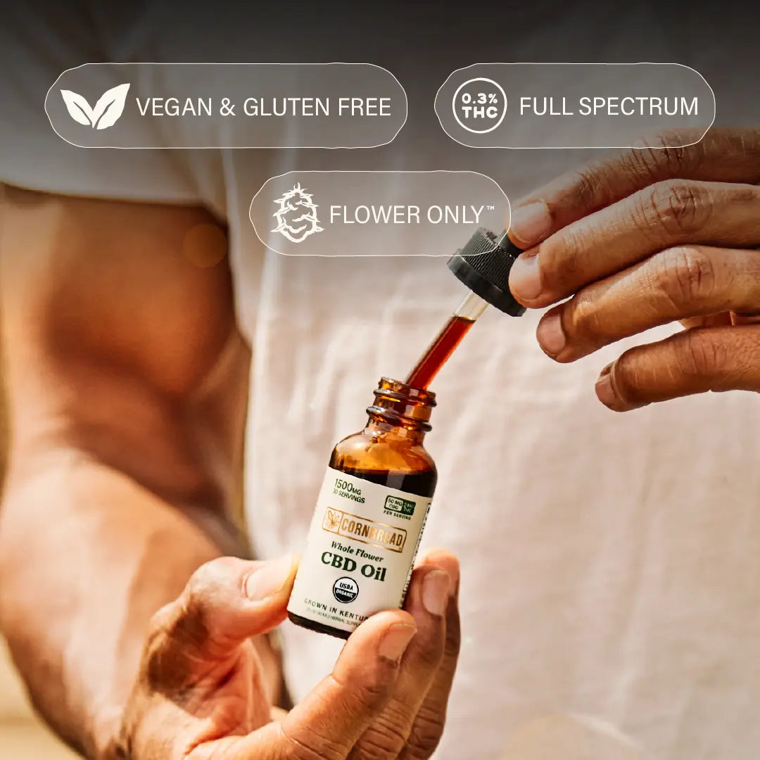 Whole Flower USDA Organic CBD Oil