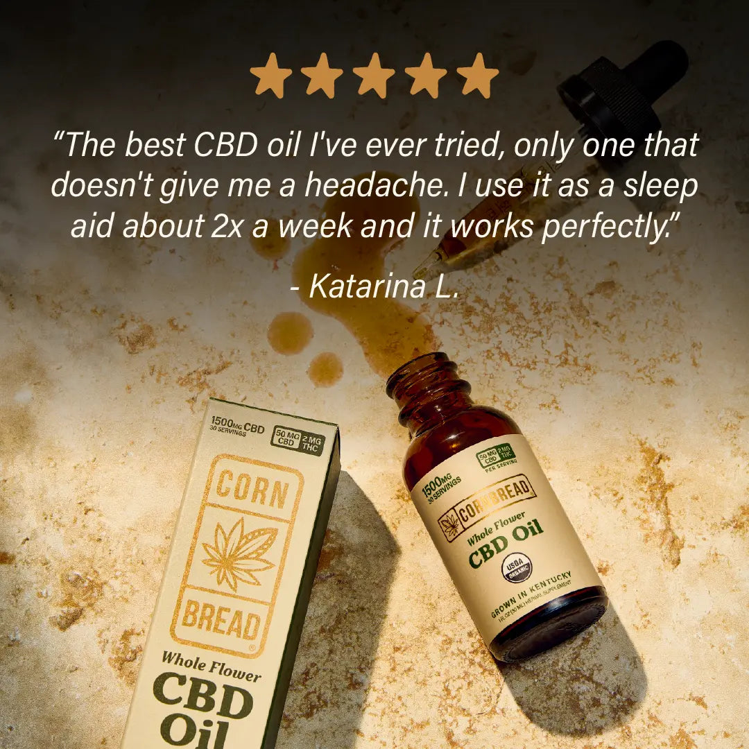 Whole Flower USDA Organic CBD Oil