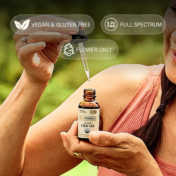 TRUE テルペン 510 CBD CBN CBG 10ml Pie Hoe Buy Distilled CBD Oil - Distilled Cannabis Oil - Cornbread Hemp®