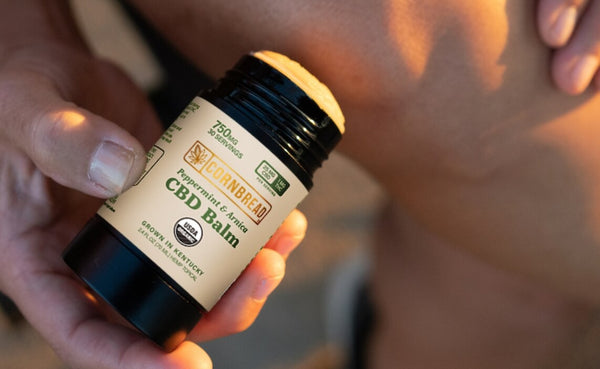 CBD Balm with Peppermint and Arnica Cornbread Hemp