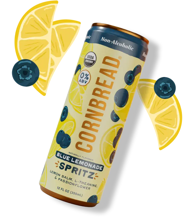 Blue Lemonade Non-Alcoholic Spritz