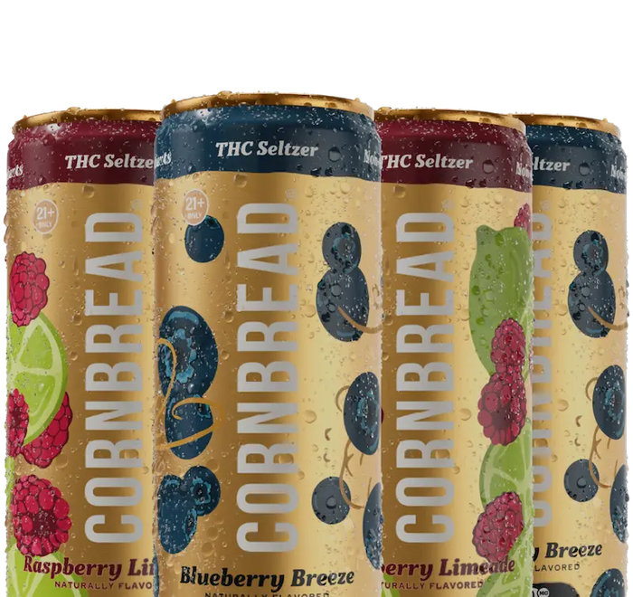 Variety Pack THC Seltzer, 10mg – Cornbread Hemp®