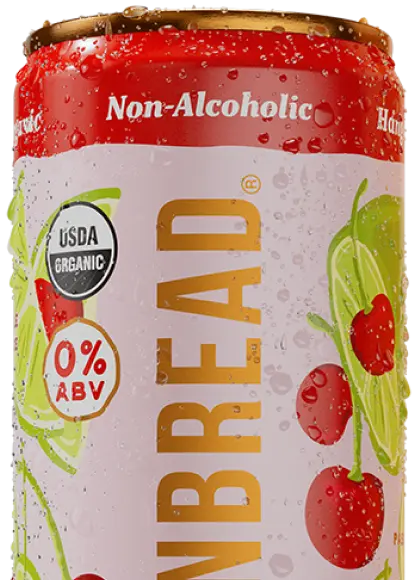 Cherry Lime Non Alcoholic Spritz