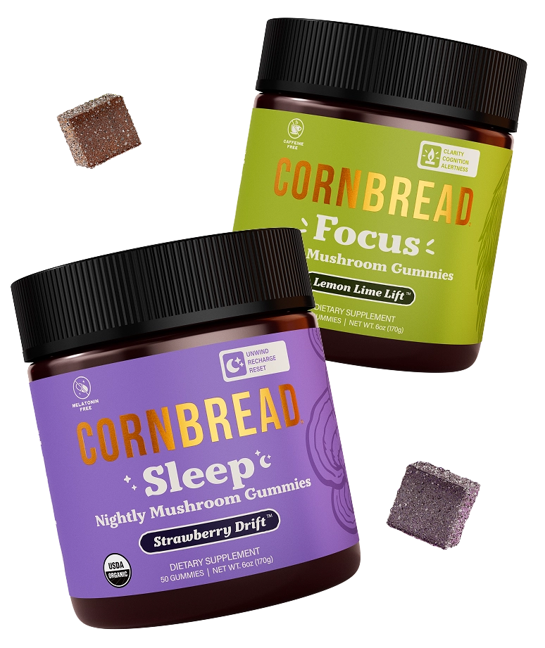 Sleep and Focus Mushroom Gummies