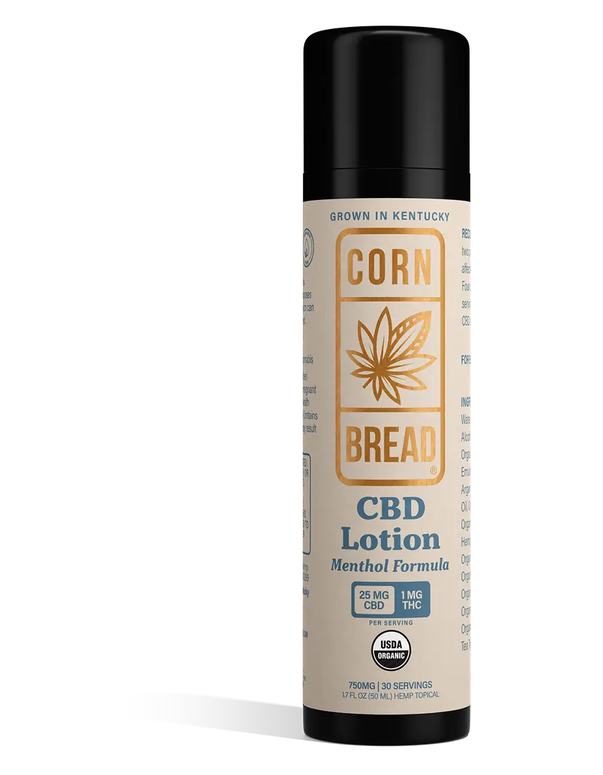 CBD Lotion Menthol Formula