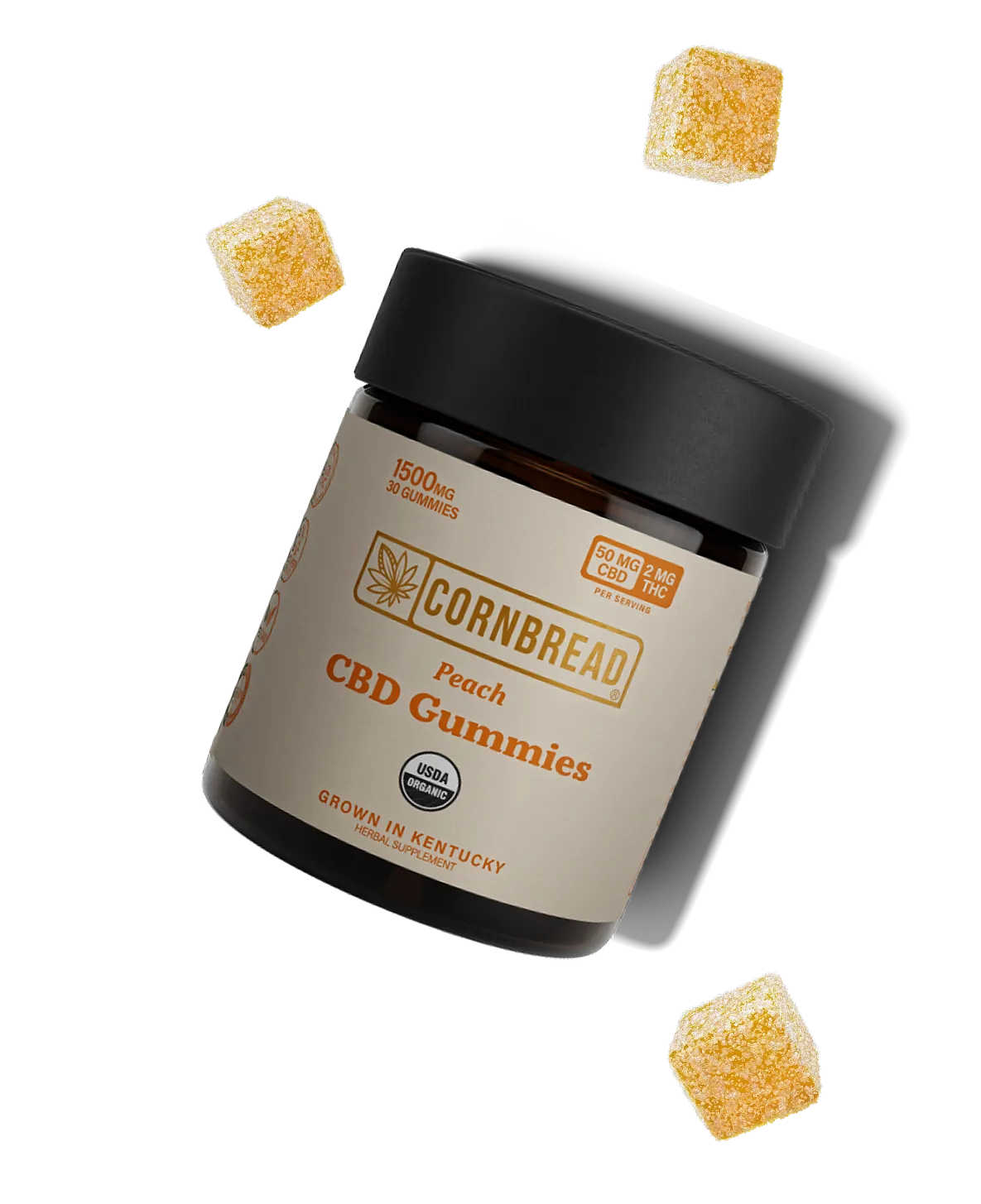 Peach CBD Gummies