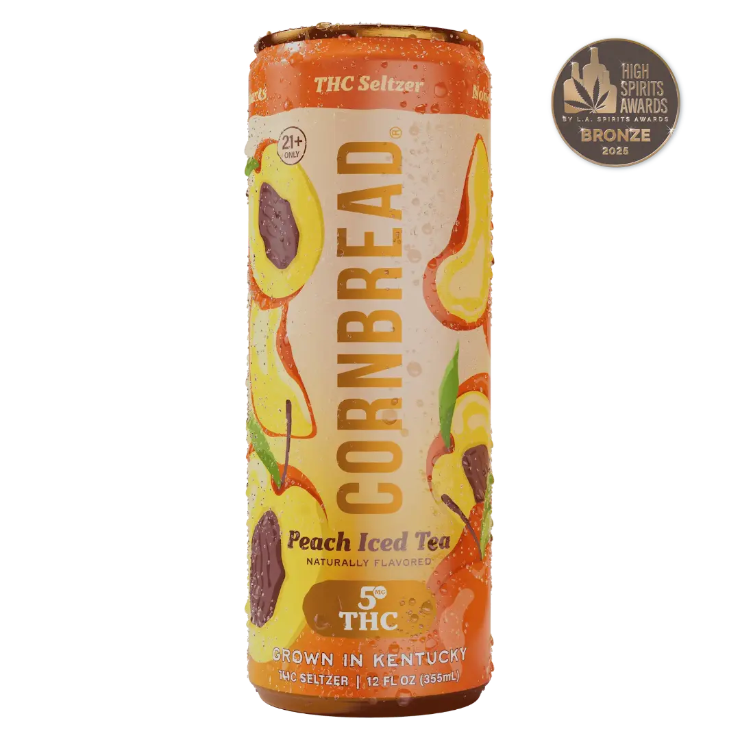 Peached Iced Tea THC Seltzer
