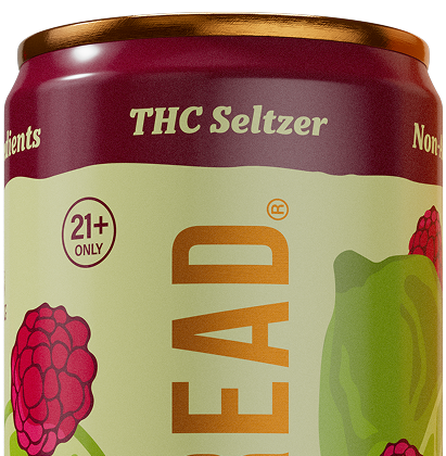 THC Seltzer Raspberry Limeade